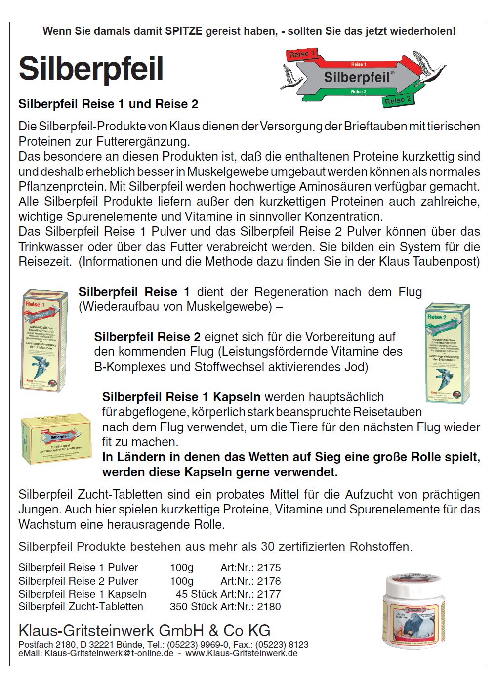 Publicidade de Klaus Silberfeil 2015