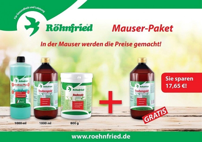 Rohnfried mauserpaket 2015