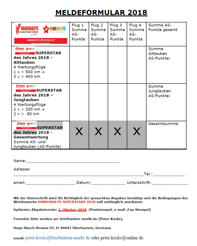 vanrobaeys bewerbung 2018