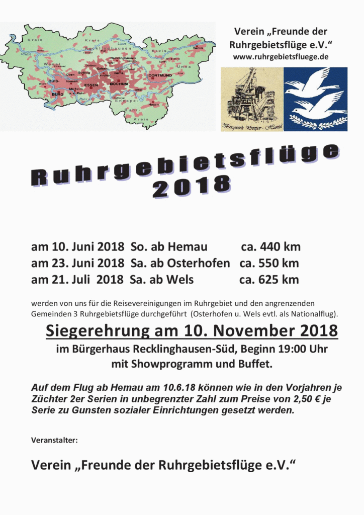 ruhrgebietsflüge 2018