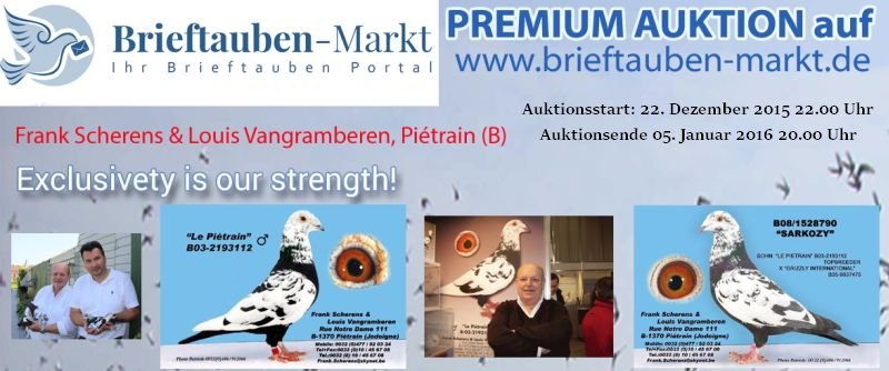 PREMIUM Auktion  Louis Vangramberen† & Frank Scherens…