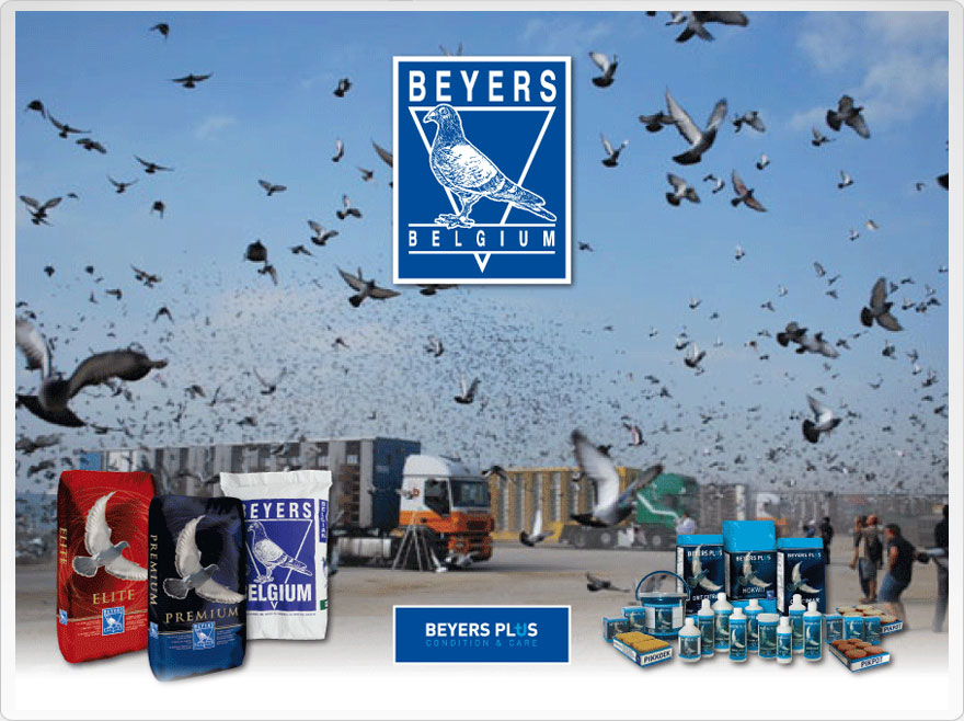 Beyers animal feed with the 'B' for 'Best quality'!