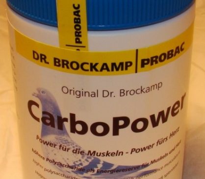 Dr Brockamp Carbo puissance 500 g pour des pigeons voyageurs