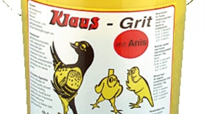 Klaus Grit con anís 2,5 kg para palomas mensajeras
