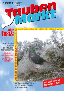 TaubenMarkt/Die Sporttaube - Ausgabe 12/2014