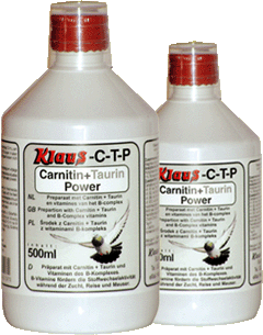 Tip of the Week - KLAUS "carnitine + taurine Power" is designed to support fat metabolism and performance improvement ...