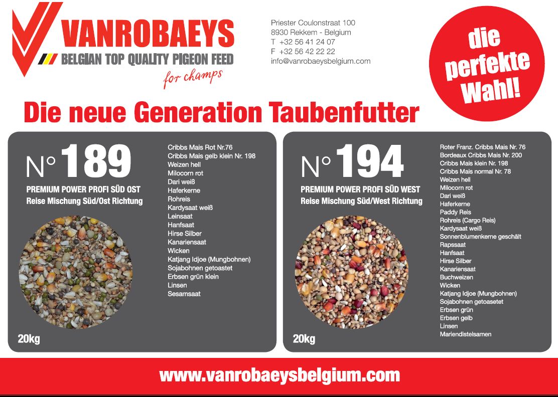 VANROBAEYS: Premium Power Profi Süd Ost Nr. 189...