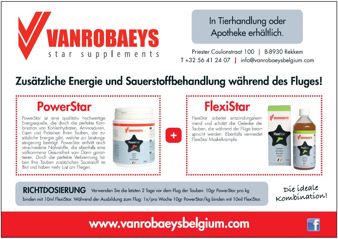 Vanrobaeys Star supplements...