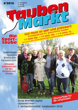 TaubenMarkt/Die Sporttaube – JUNI 2015…