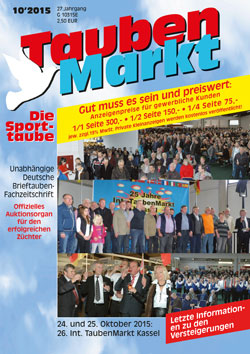 Internationale Taubenmarktmesse in Kassel am 24./25. Oktober 2015...