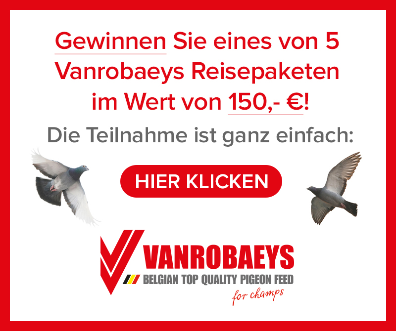 Machen Sie mit - Gewinnspiel der Firma VANROBAEYS - Nur noch wenige Tage...