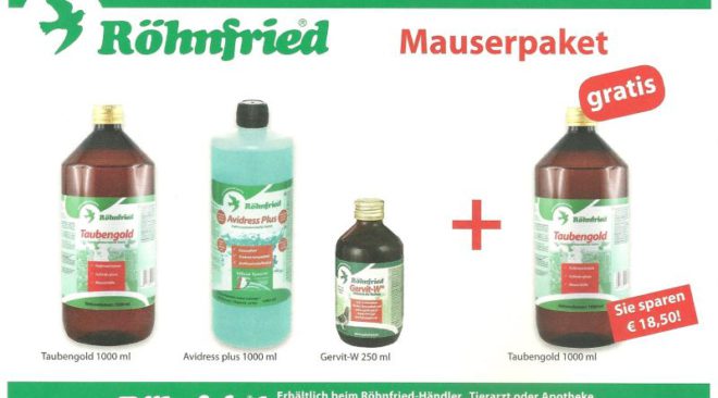 Röhnfried Mauserpaket - Sie Sparen 18,50 €...