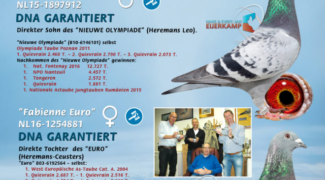 PIGEON BIDS EXTRA EDITION EIJERKAMP HANS & EVERT-JAN...