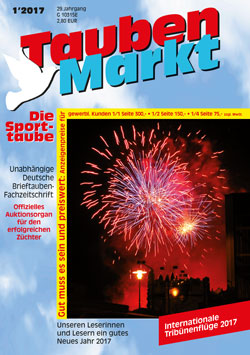 TaubenMarkt/Die Sporttaube im JANUAR 2017...