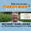BIDS gołąb Extra Edition Karl-Heinz Wichert ...