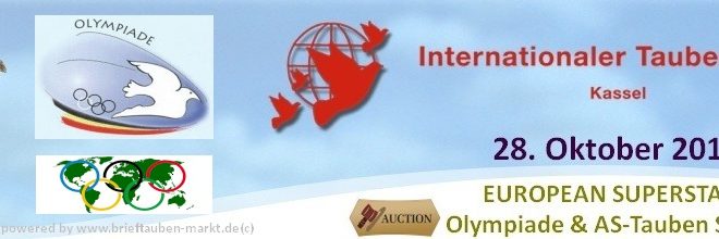 Auktion „EUROPEAN  SUPERSTARS Olympiade & AS-Tauben Spezial  2017 !!!“
