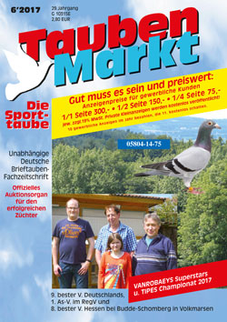 TaubenMarkt/Die Sporttaube JUNI 2017...