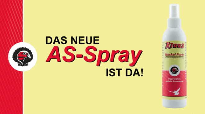Das neue AS-Spray ist da! Ab sofort im Handel...