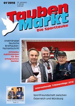 TaubenMarkt/Die Sporttaube JANUAR 2018...