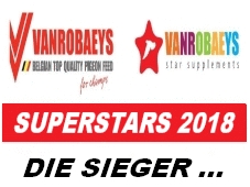 Endstand: VANROBAEYS SUPERSTARS 2018 - die Sieger...