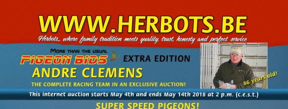 PIGEON BIDS EXTRA EDITION - André CLEMENS...