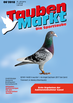 TaubenMarkt/Die Sporttaube im JULI 2018...