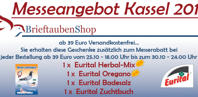 brieftaubenshop.de  - 在网上开店Taubenmarkt卡塞尔贸易协定于2018年...