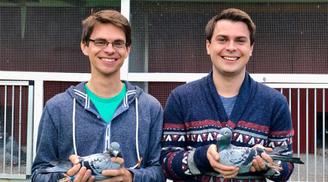 André und Tobias Klütsch - Versorgung während der Jungtierreise...