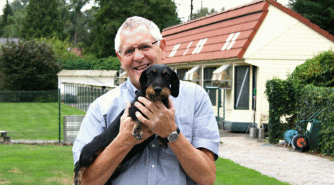 Serge Van Elsacker – seit 30 Jahren Mitglied des Röhnfried Racing Teams...