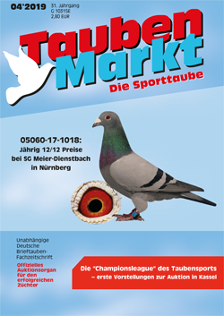 TaubenMarkt/Die Sporttaube – APRIL 2019…