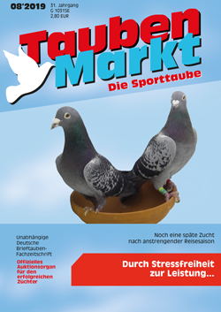 TaubenMarkt/Die Sporttaube August 2019...