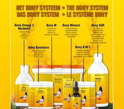 El Sistema Bony - una garantía para palomas sanas...