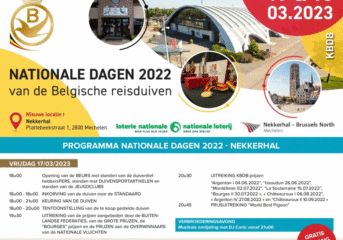 NATIONALE DAGEN (Belgique) le 17./18. Mars 2023...